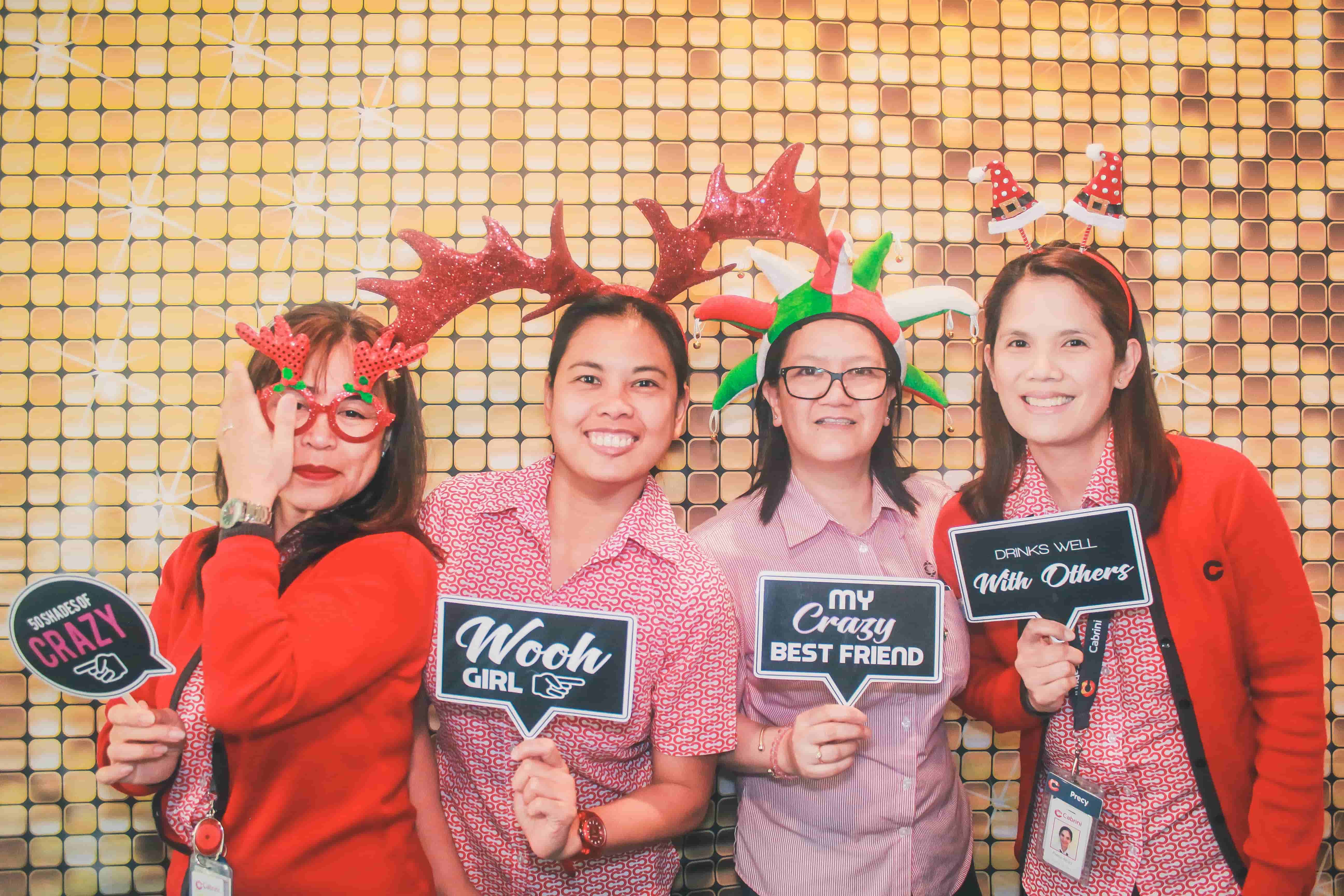 Enjoy your photo booth service on the day
